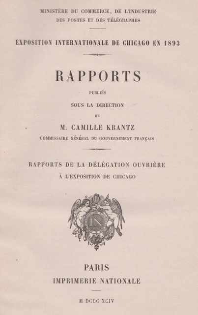 Rapports 1894