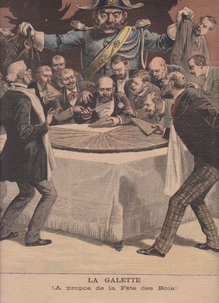 La galette et le scandale de Panama. 1893