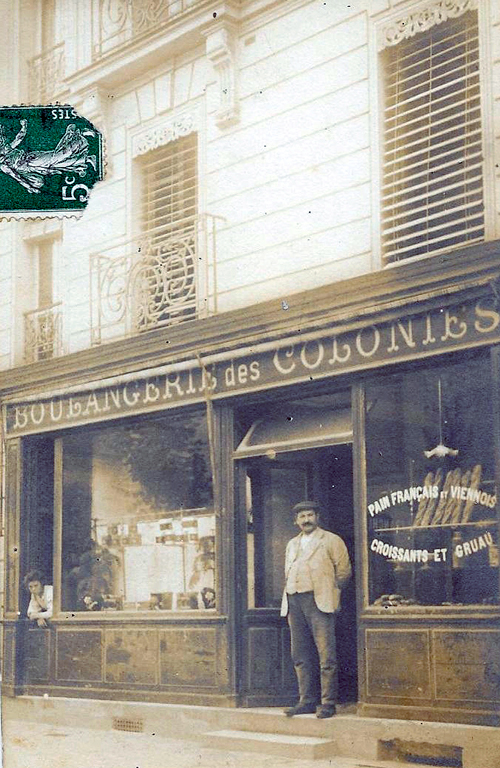 Alfortville  Boulangerie des Colonies rue de Flore.