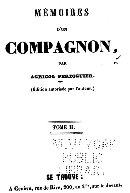 Mémoires d'un compagnon