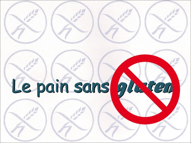 Le pain sans gluten